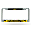Iowa Hawkeye Chrome Frame