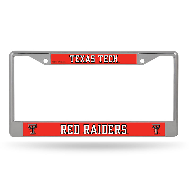 Texas Tech Red Raiders Chrome Frame (Printed Inserts)