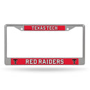 Texas Tech Red Raiders Chrome Frame with Printed Inserts
