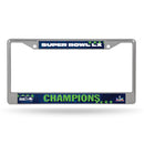 Seattle Seahawks 2026 Super Bowl LX Champions Chrome Frame