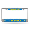 Los Angeles Chargers "Retro Logo" Chrome Frame