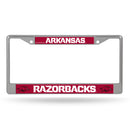 Arkansas Razorbacks Chrome Frame (Printed Inserts)