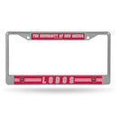 New Mexico Lobos Chrome License Plate Frame