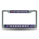 Wisconsin-Whitewater Warhawks Chrome Frame