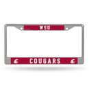 Washington State Cougars Chrome Frame (Printed Inserts)