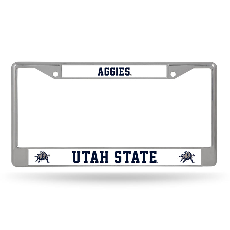 Utah State Chrome License Plate Frame