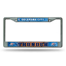 Oklahoma City Thunder Chrome Frame