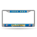 OKC Thunder 2025 NBA Champions Chrome Frame