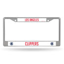 LA Clippers Chrome License Plate Frame