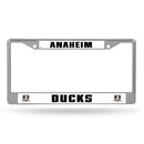 Anaheim Ducks Chrome License Plate Frame (12" x 6")
