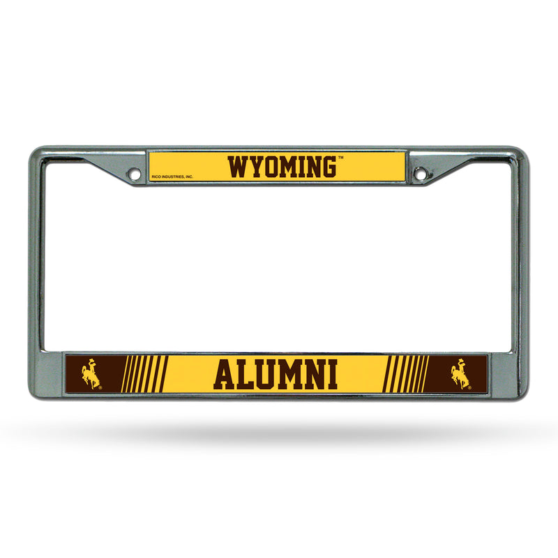 University Of Wyoming Alumni Chrome Fram
