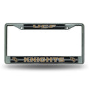Central Florida Knights 12" x 6" Silver Bling Chrome Frame