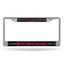 Louisville Cardinals 12" x 6" Silver Bling Chrome Frame