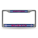 Arizona Wildcats 12" x 6" Silver Bling Chrome Frame