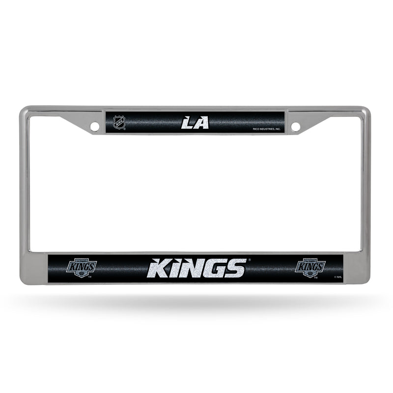 Los Angeles Kings 12" x 6" Silver Bling Chrome Frame