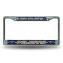 New Orleans Pelicans 12" x 6" Silver Bling Chrome Frame
