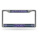 Sacramento Kings 12" x 6" Silver Bling Chrome Frame