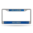 St. Louis Blues Bling Chrome Frame