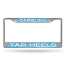 North Carolina Tar Heels Laser Chrome 12 x 6 License Plate Frame
