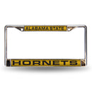 Alabama State Hornets Laser Chrome 12 x 6 License Plate Frame