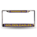 Tennessee Tech Golden Eagles Laser Chrome 12 x 6 License Plate Frame