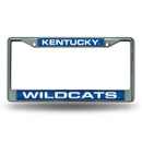 Kentucky Wildcats Laser Chrome 12 x 6 License Plate Frame
