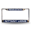 Penn State Nittany Lions Laser Chrome 12 x 6 License Plate Frame