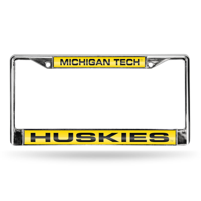 Michigan State Spartans Laser Chrome 12 x 6 License Plate Frame