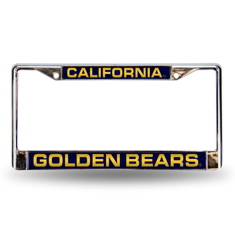 Cal Berkeley Golden Bears Laser Chrome 12 x 6 License Plate Frame