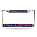 Gonzaga Bulldogs Laser Chrome 12 x 6 License Plate Frame