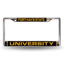 Fort Hays State Tigers Laser Chrome 12 x 6 License Plate Frame