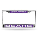 Central Arkansas Bears Laser Chrome 12 x 6 License Plate Frame