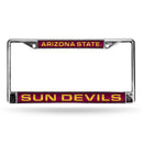 Arizona State Sun Devils Laser Chrome 12 x 6 License Plate Frame
