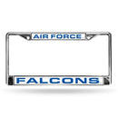 Air Force Academy Falcons Laser Chrome 12 x 6 License Plate Frame