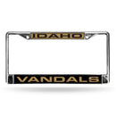 Idaho Vandals Laser Chrome 12 x 6 License Plate Frame