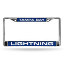 Tampa Bay Lightning Laser Chrome 12 x 6 License Plate Frame