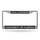 Florida Gators Laser Chrome 12 x 6 License Plate Frame