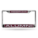 Mississippi State Bulldogs Laser Chrome 12 x 6 License Plate Frame