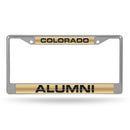 Colorado Buffaloes Alumni Laser Chrome Frame