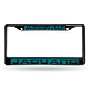 Jacksonville Jaguars Black Laser Chrome 12 x 6 License Plate Frame