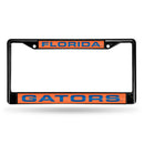 Florida Gators Black Laser Chrome 12 x 6 License Plate Frame