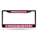 Atlanta Falcons Black Laser Chrome 12 x 6 License Plate Frame