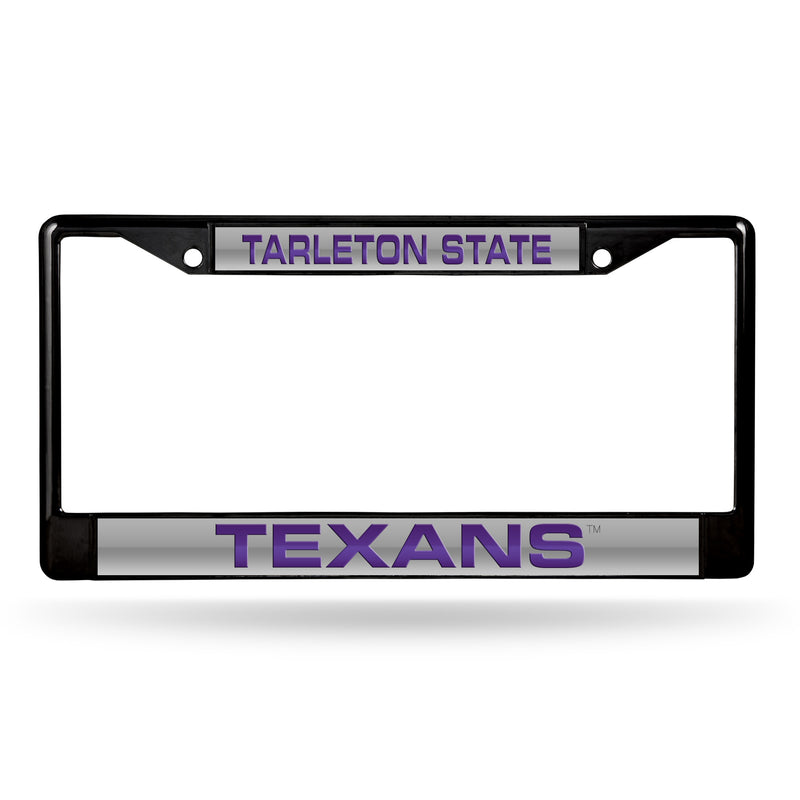 Tarleton State Texans Black Laser Chrome Frame