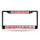 Nebraska "Cornhuskers" Laser Chrome Frame