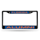 Florida Gators Black Laser Chrome 12 x 6 License Plate Frame