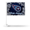 Titans Holiday Themed Car Flag