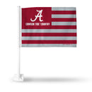 Alabama University "Crimson Tide Country" Car Flag