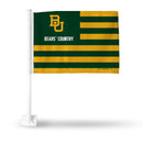 Baylor "Bears Country" Car Flag