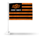 Oklahoma State "Cowboy Country" Car Flag