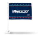 NASCAR America 250 Car Flag - White Pole